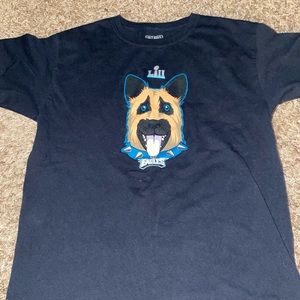 NFL Philadelphia Eagles football underdogs Super Bowl youth tee shirt